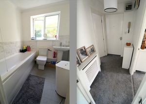 Bathroom and Hallway- click for photo gallery